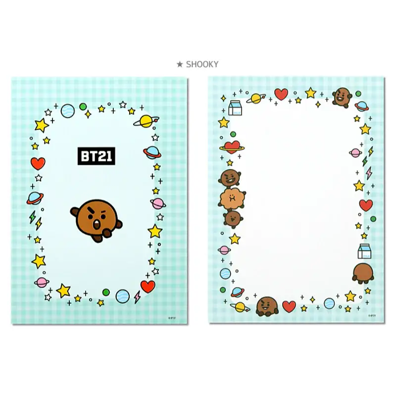 Monopoly x BT21 - Letter Pad - Image 10