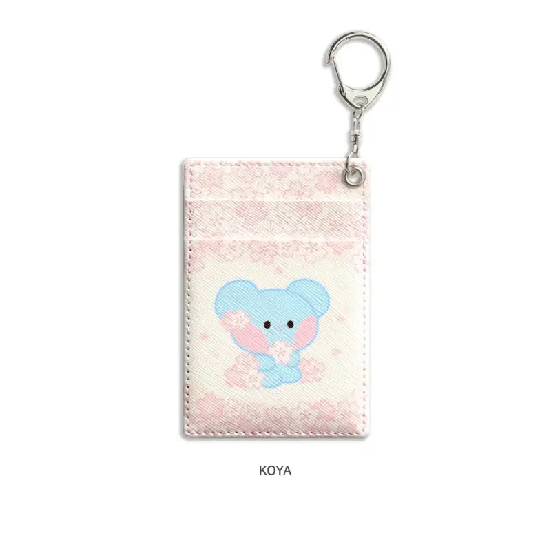 Monopoly x BT21 - Minini Card Holder - Cherry Blossom - Image 2