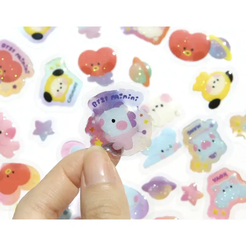 Monopoly x BT21 - Minini Flake Sticker - Image 4
