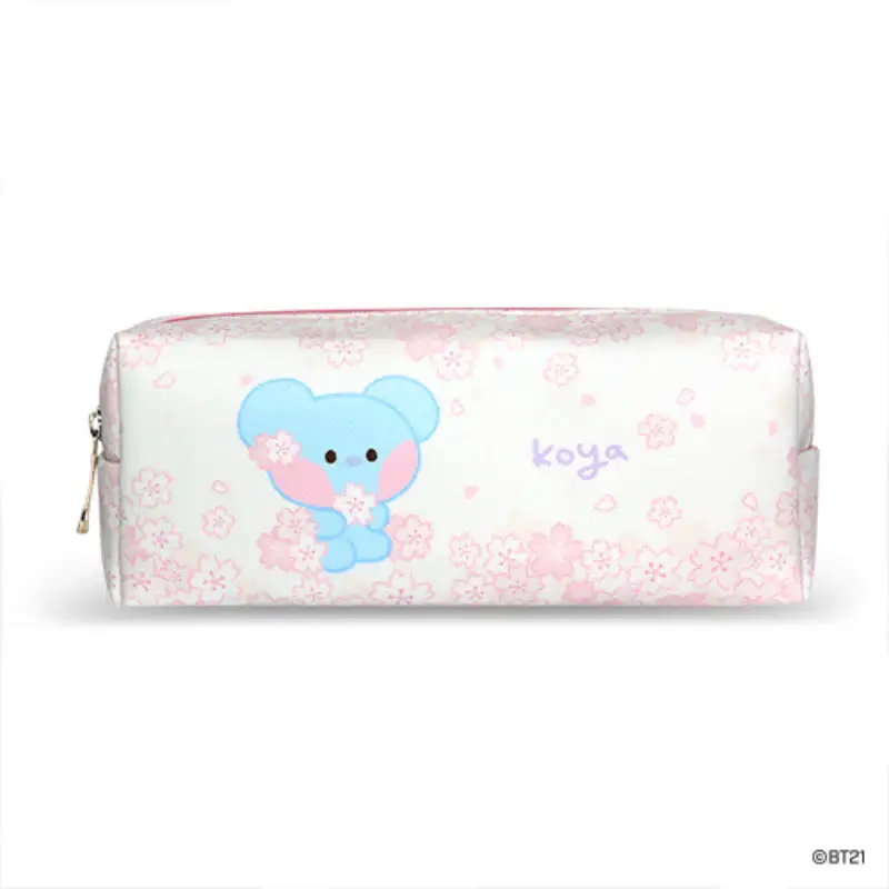 Monopoly x BT21 - Minini Pen Pouch - Cherry Blossom - Image 2