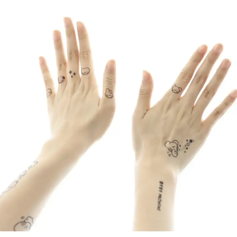 Monopoly x BT21 - Minini Tattoo Sticker - Image 14