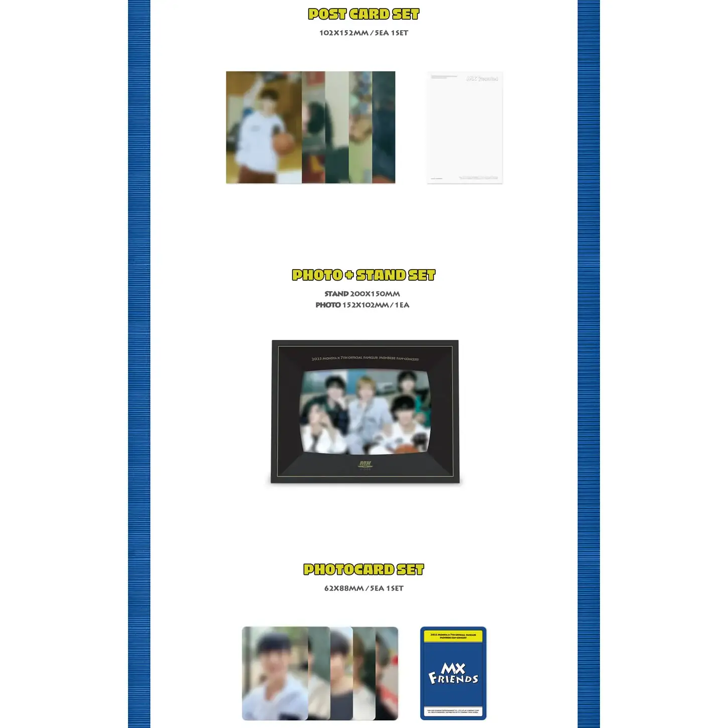 MONSTA X - 2023 7th Official FanClub MONBEBE Fan Concert MX Friends (BLU-RAY) - Image 6