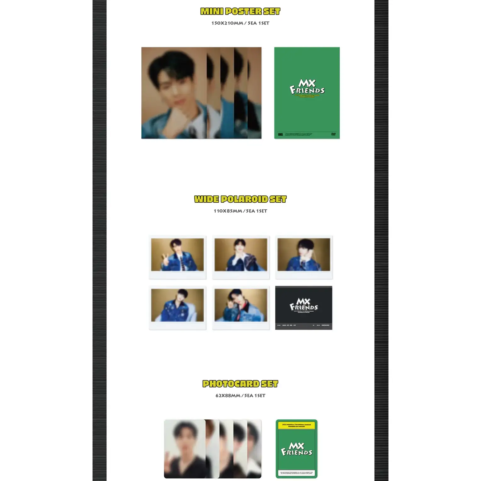 MONSTA X - 2023 7th Official FanClub MONBEBE Fan Concert MX Friends (DVD) - Image 6