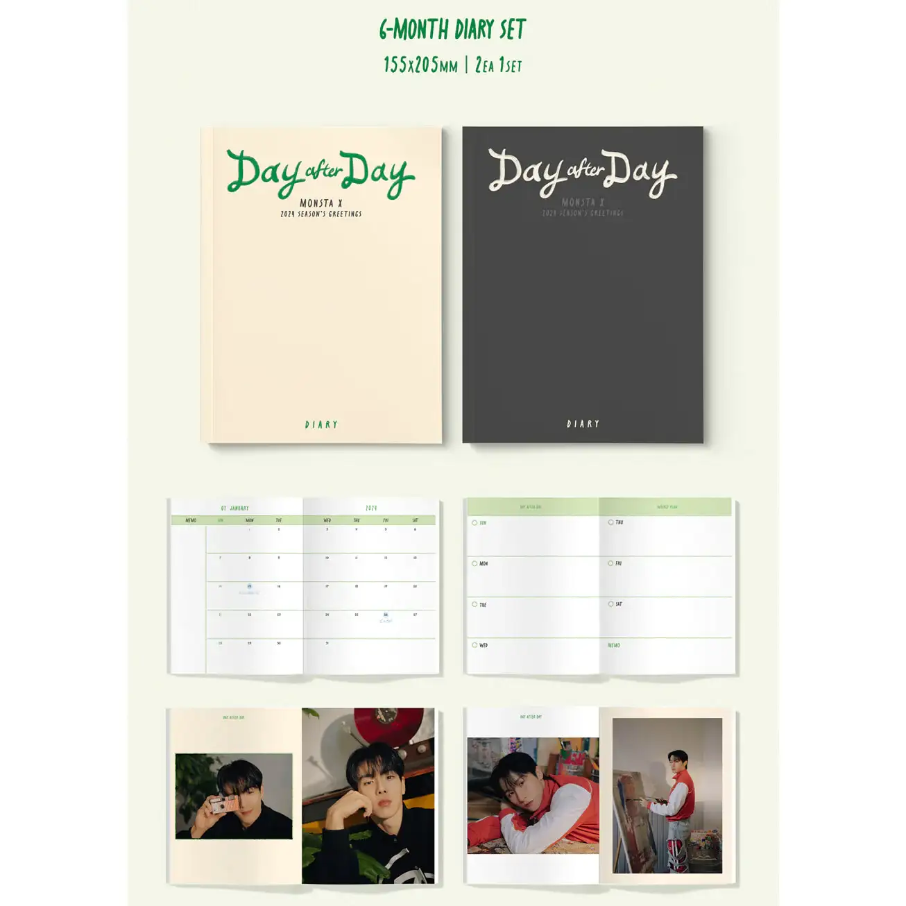 MONSTA X - 2024 Season's Greetings - Image 16