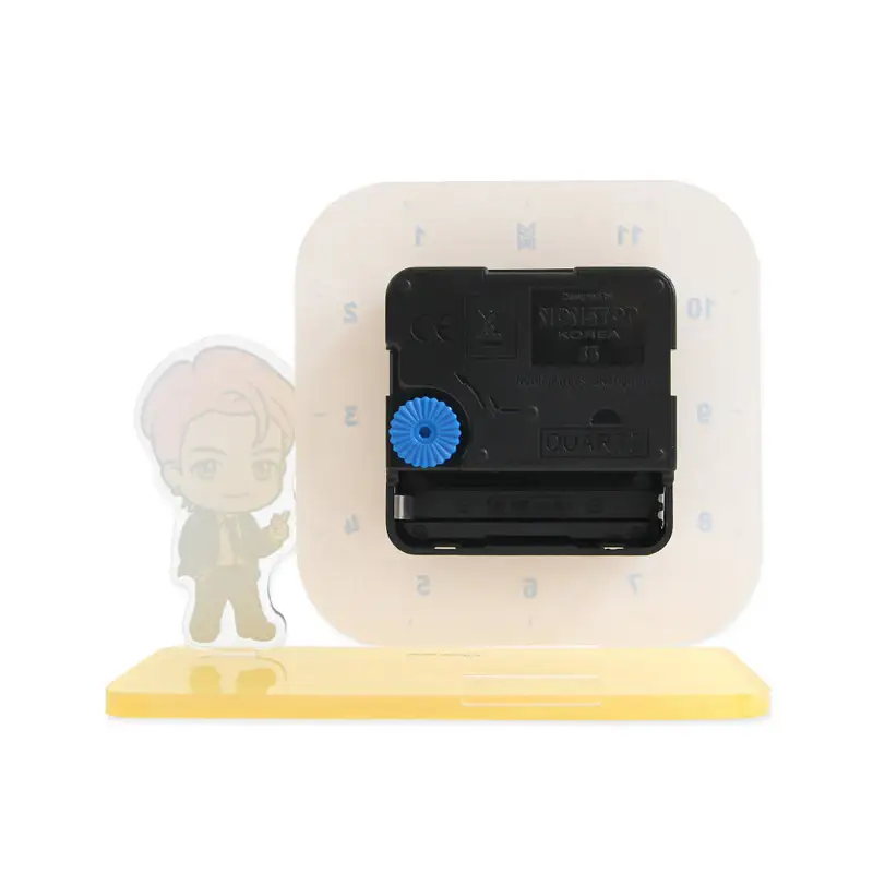 NARA HOME DECO x BT21- TinyTAN Butter Desk Clock - Image 4
