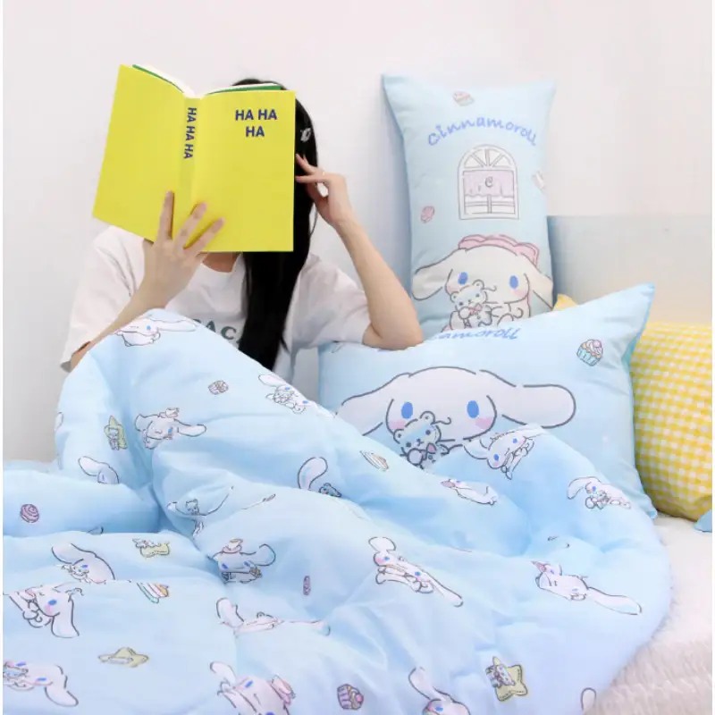 NARA HOME DECO x Sanrio - Cinnamoroll Pure Cotton Pillow Cover Milky - Image 4