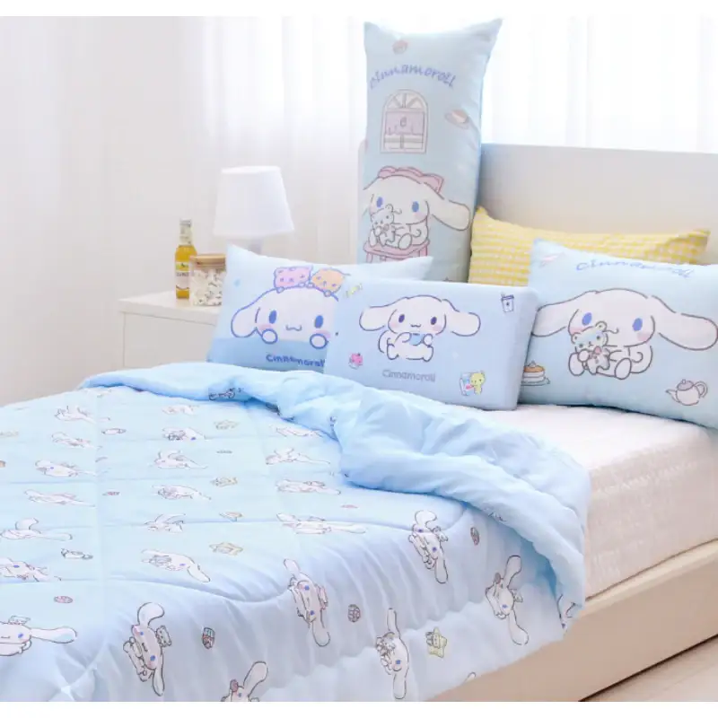NARA HOME DECO x Sanrio - Cinnamoroll Pure Cotton Pillow Cover Milky - Image 5