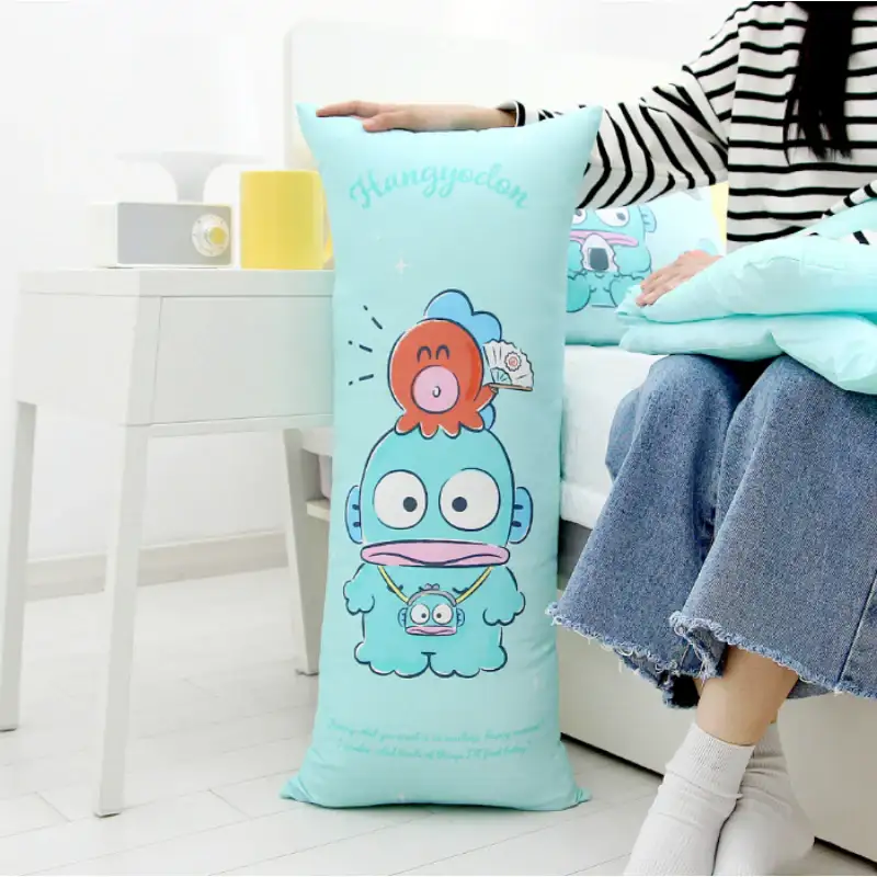 NARA HOME DECO x Sanrio - Hangyodon Square Body Pillow Daily - Image 5
