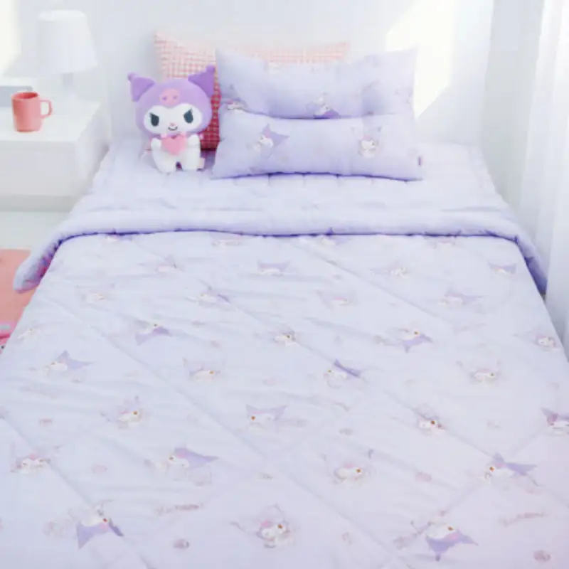 NARA HOME DECO X Sanrio - Kuromi Blanket Ribbon