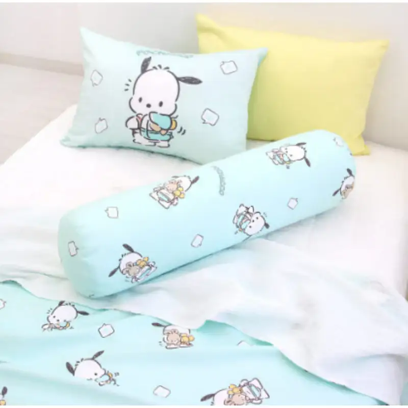 NARA HOME DECO x Sanrio - Pochacco Round Body Pillow Follow