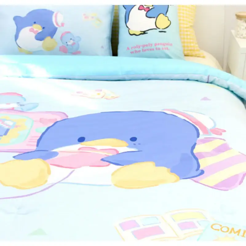 NARA HOME DECO X Sanrio - Tuxedo Sam Pure Cotton Quilt Happy - Image 4