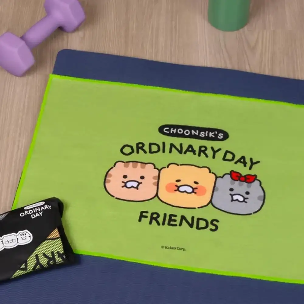 NASSAU x Kakao Friends - Choonsik Daily Yoga Hand Towel - Image 3