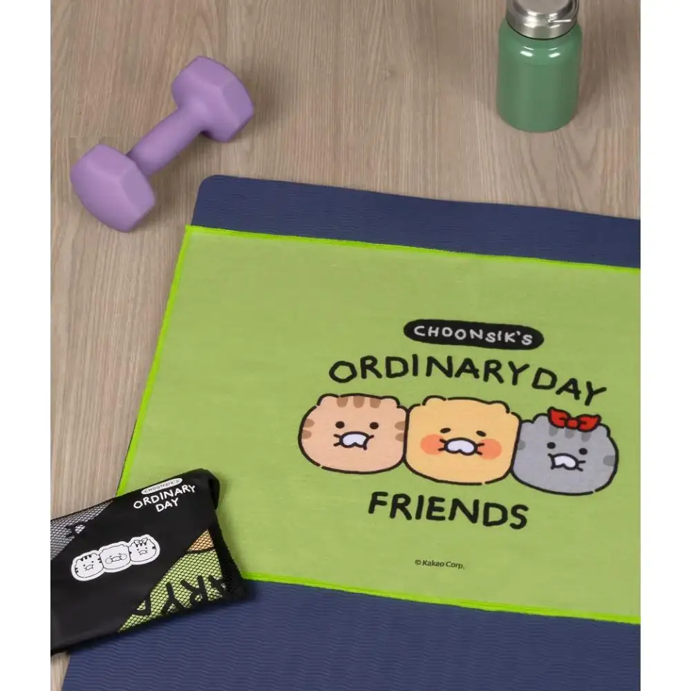 NASSAU x Kakao Friends - Choonsik Daily Yoga Hand Towel - Image 9