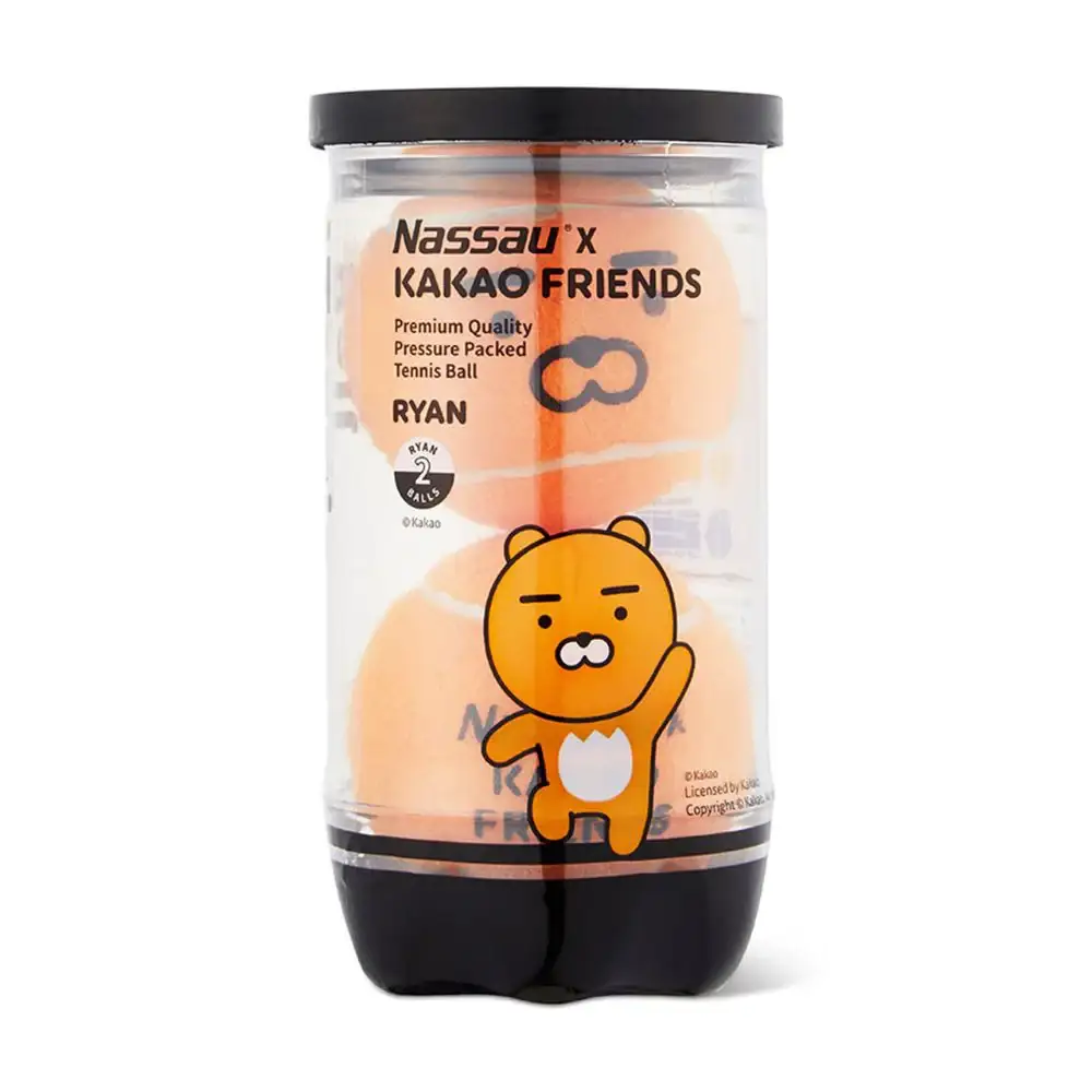 NASSAU x Kakao Friends - Premium Pressure Packed Tennis Ball Set - Image 9