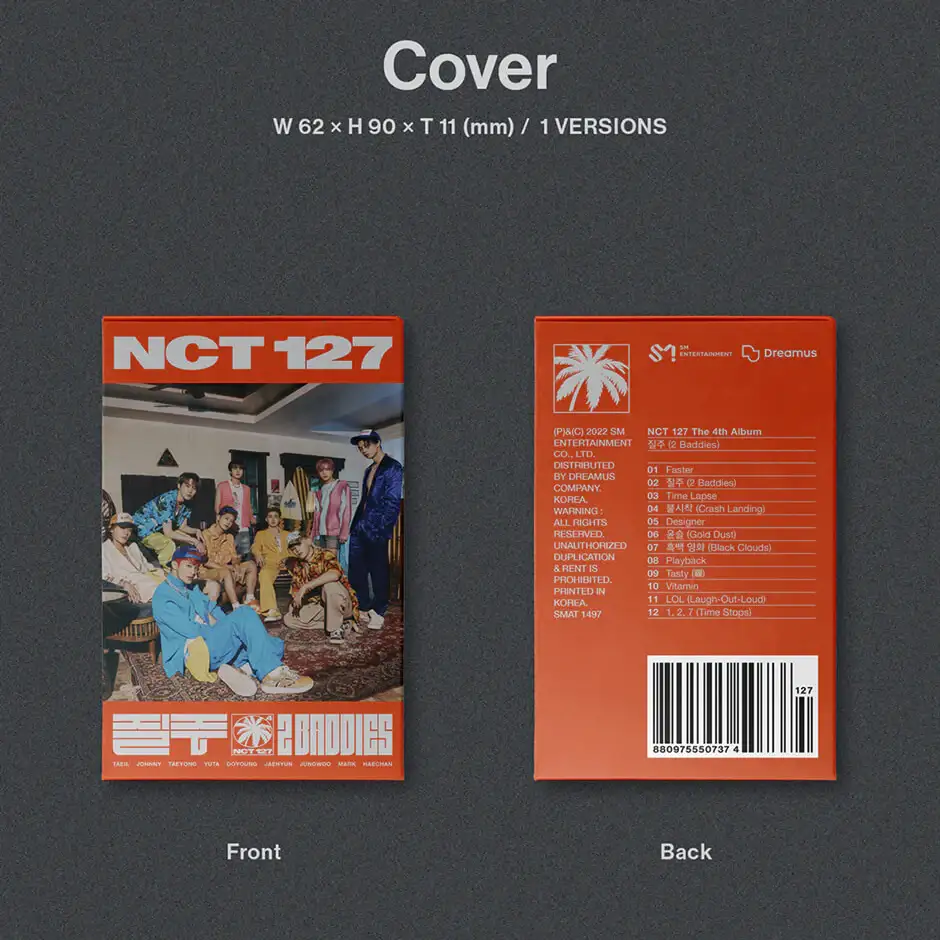 NCT 127 - 질주 2 Baddies : 4th Full Album (NEMO Version) - Image 2