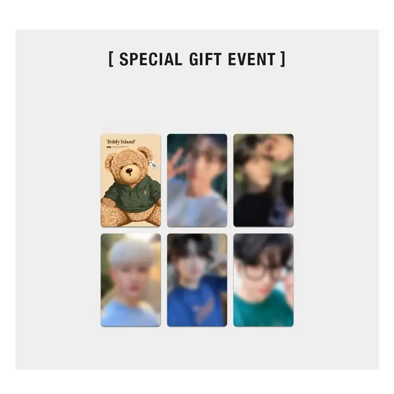 NCT Dream x Teddy Island - Monotone Teddy T-shirts - Image 10