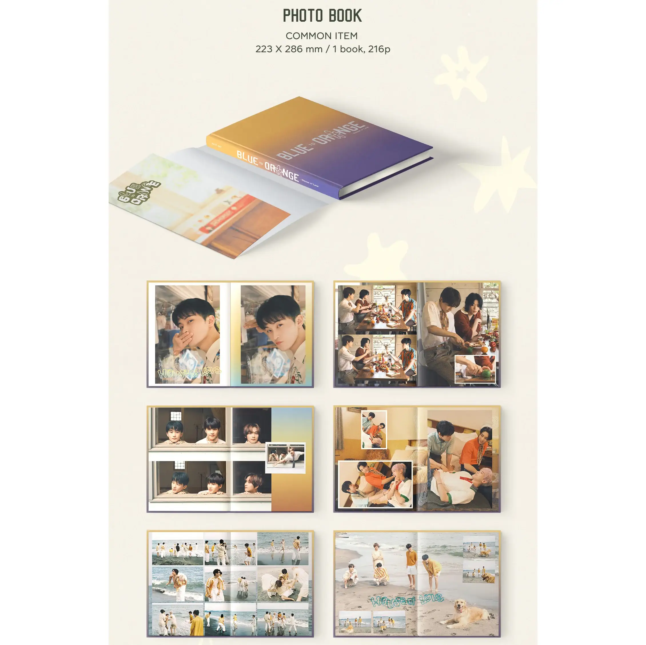 NCT127 - Blue to Orange House of Love Photobook - Image 18