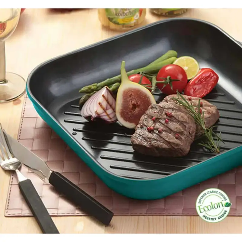 Neoflam - Amie Square Grill Pan 28cm - Image 2