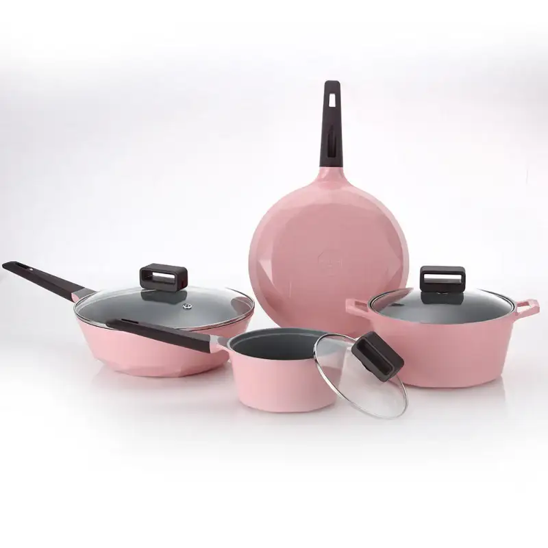 Neoflam - Rose Pink Frying Pan 28cm - Image 5