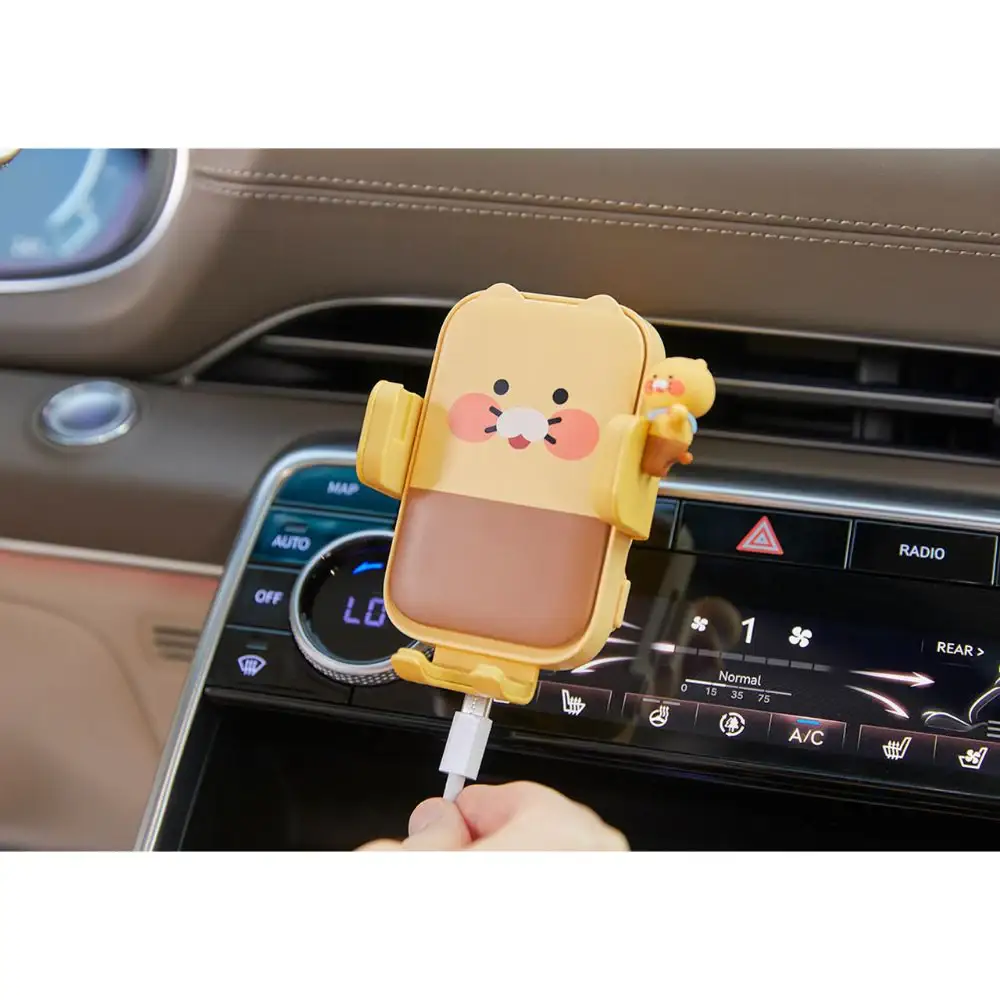 Netflix DP x Kakao Friends - Choonsik Auto Wireless Vehicle Charging Cradle - Image 6