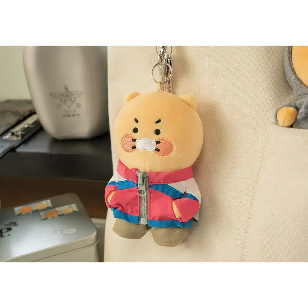 Netflix DP x Kakao Friends - Serious Choonsik in Jacket Keyring - Image 4
