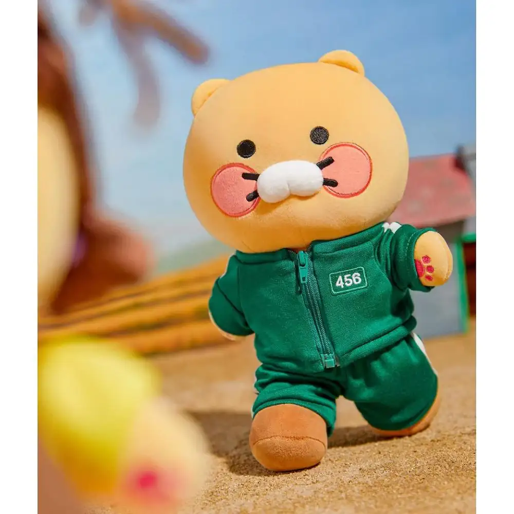 Netflix Squid Game 2 x Kakao Friends - Choonsik Jointed Plush Doll - Image 9