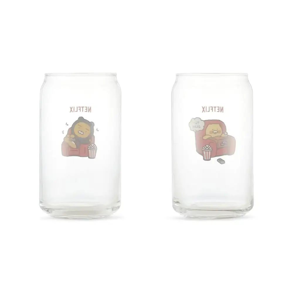 Netflix x Kakao Friends - Ryan & Choonsik Beer Cup Set (2 pcs) - Image 6