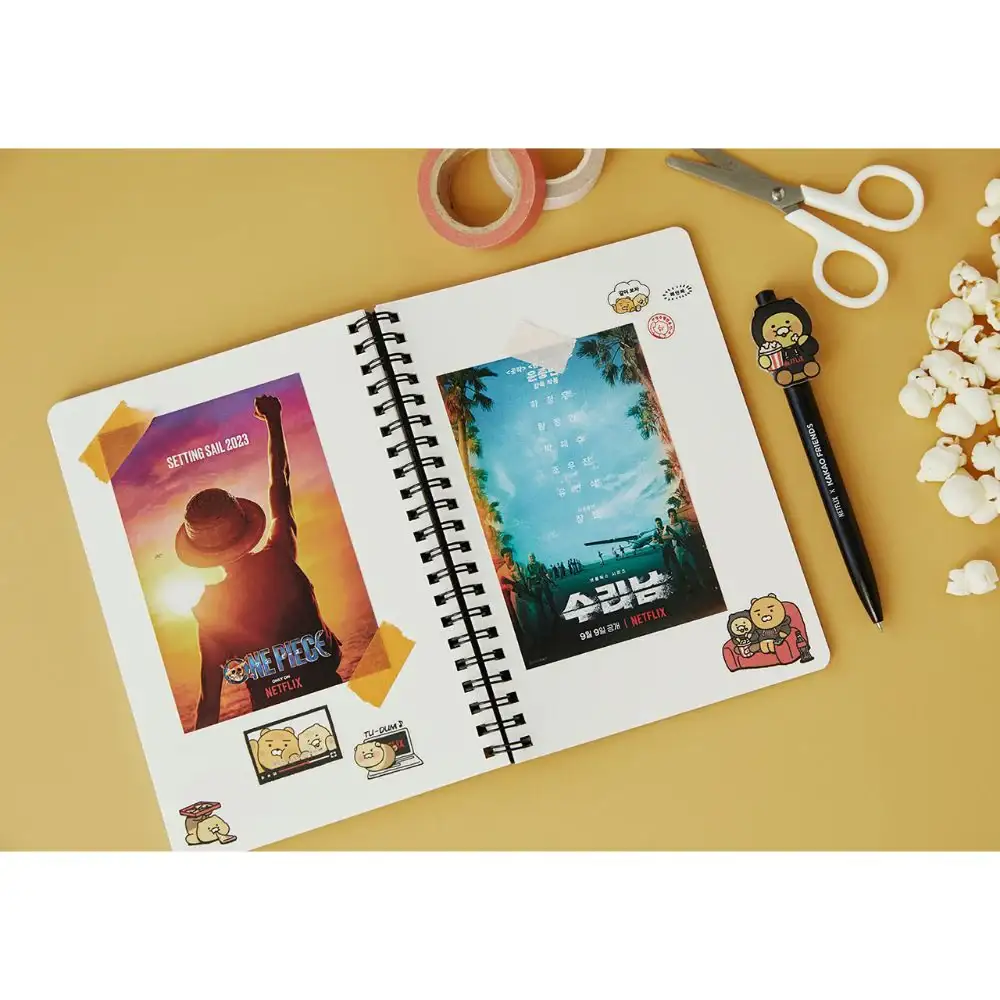 Netflix x Kakao Friends - Ryan & Choonsik Deco Sticker - Image 8