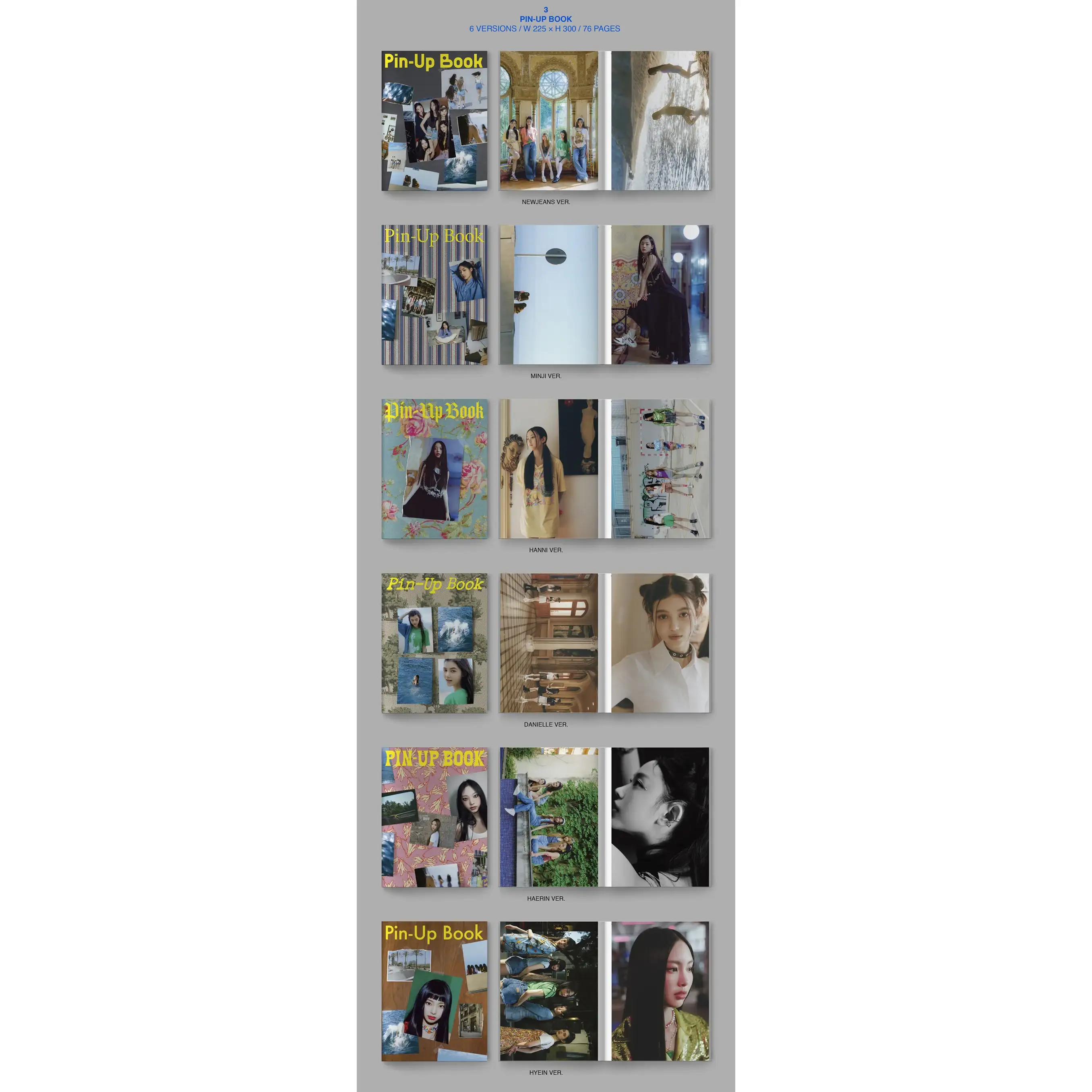 NewJeans - New Jeans : 1ST EP Album (Bluebook 6 Versions Set) - Image 4