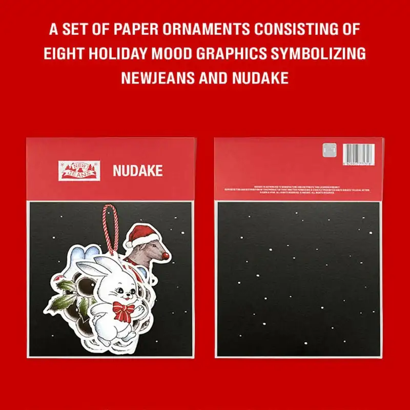 NewJeans - NU+JEANS - Paper Ornament - Image 3