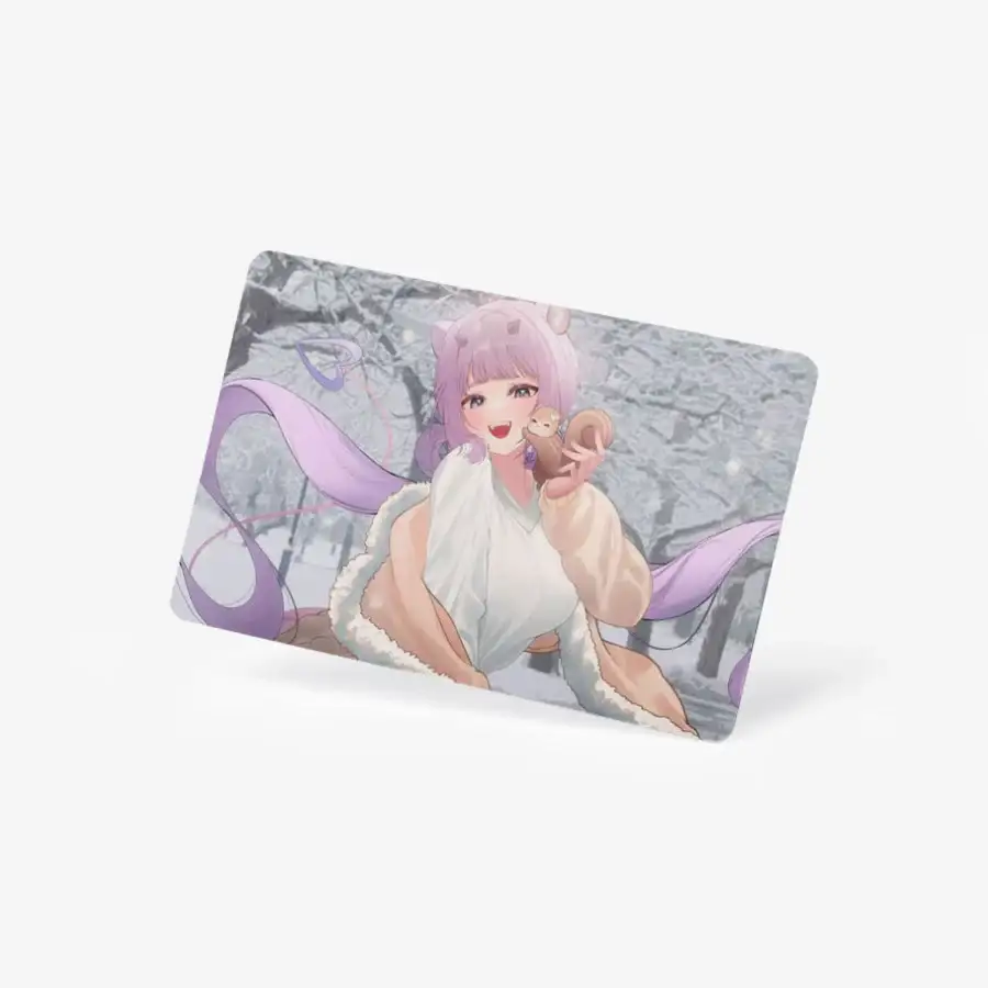 Nyungseu - Winter Walking PVC Photocard - Image 2