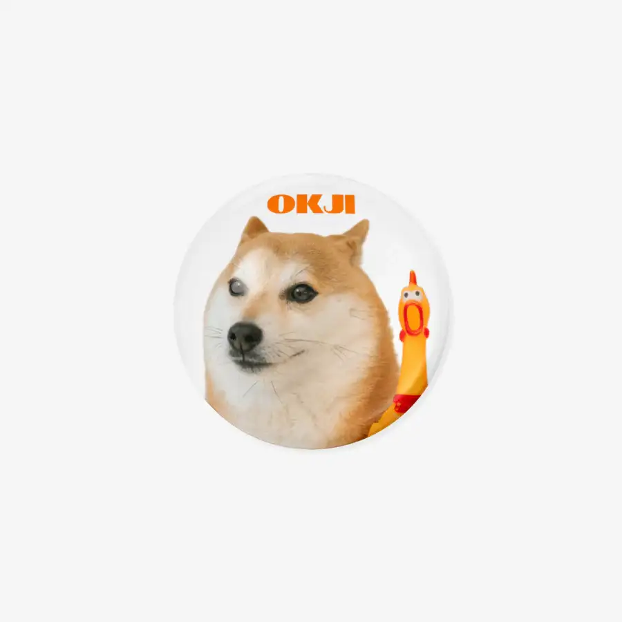 Okjine - Mr Koko Toy Transparent Phone Grip