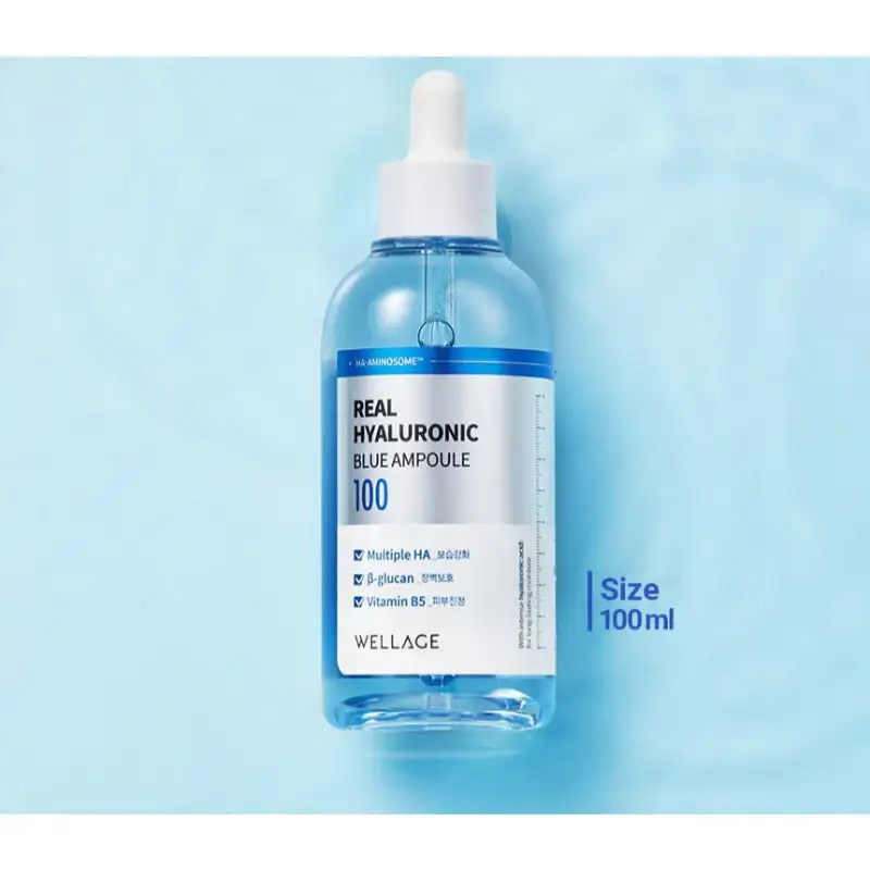 Olive Young - Wellage Real Hyaluronic Blue Ampoule Special Set - Image 2
