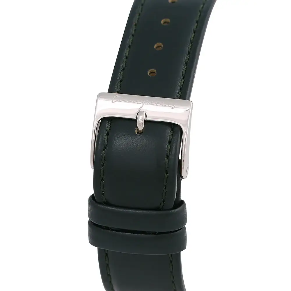 OST - Classic Deep Green Men's Couple Leather Watch - Image 3
