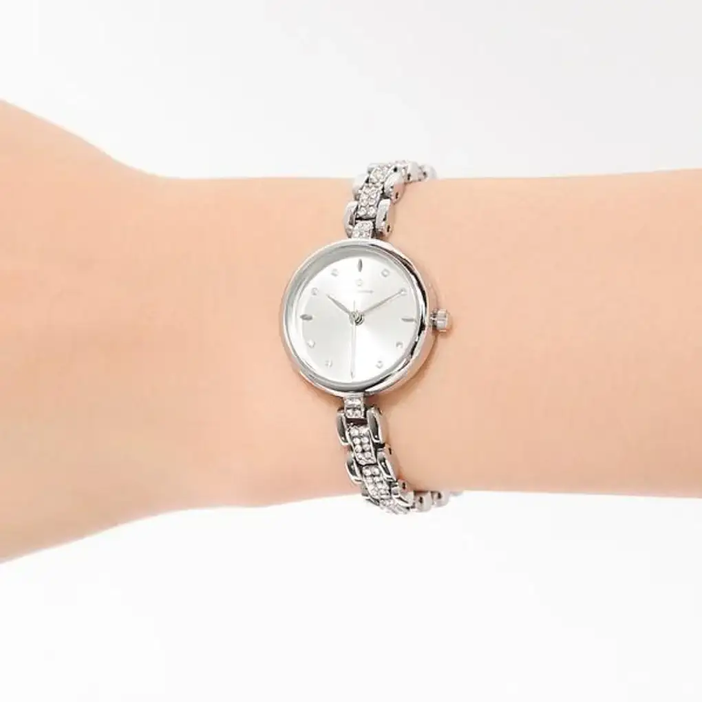 OST - Dreams and Luck Cubic Bracelet Silver Women's Metal Watch - Image 8