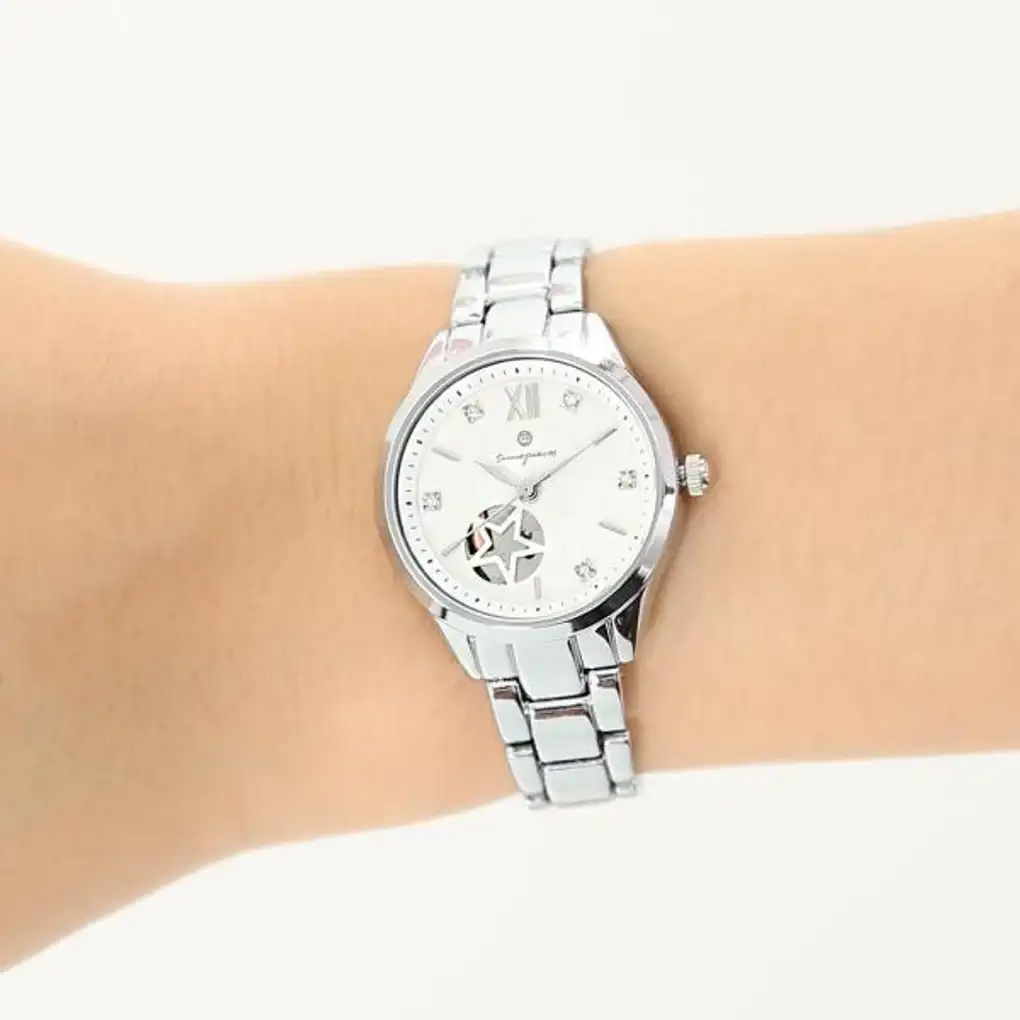 OST - My Star Luminous Dial Women's Silver Metal Watch - Image 10