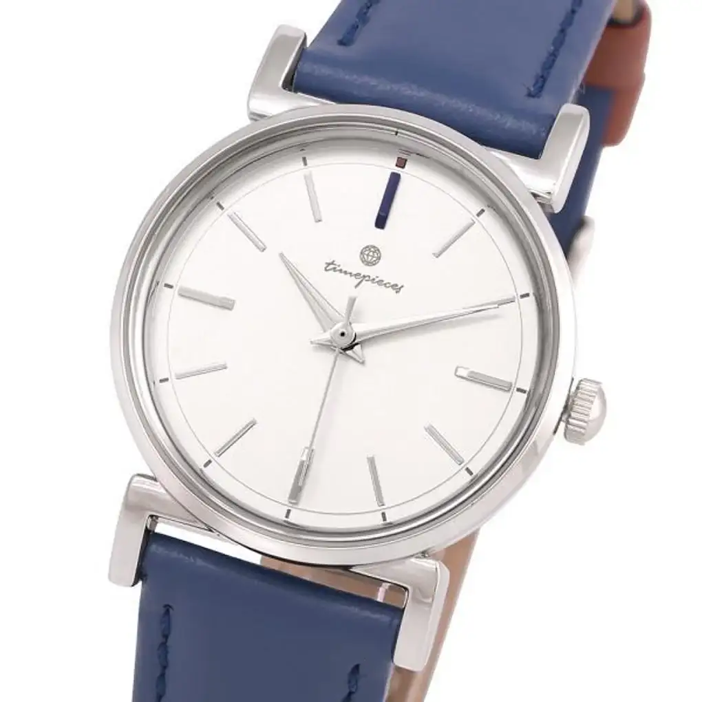 OST - Vivid Blue Casual Ladies Leather Watch - Image 2