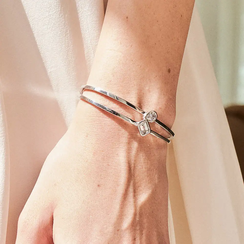 OST - Waterdrop Cuff Bangle - Image 4