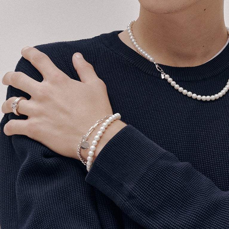 OST - White Pearl Bracelet - Image 4