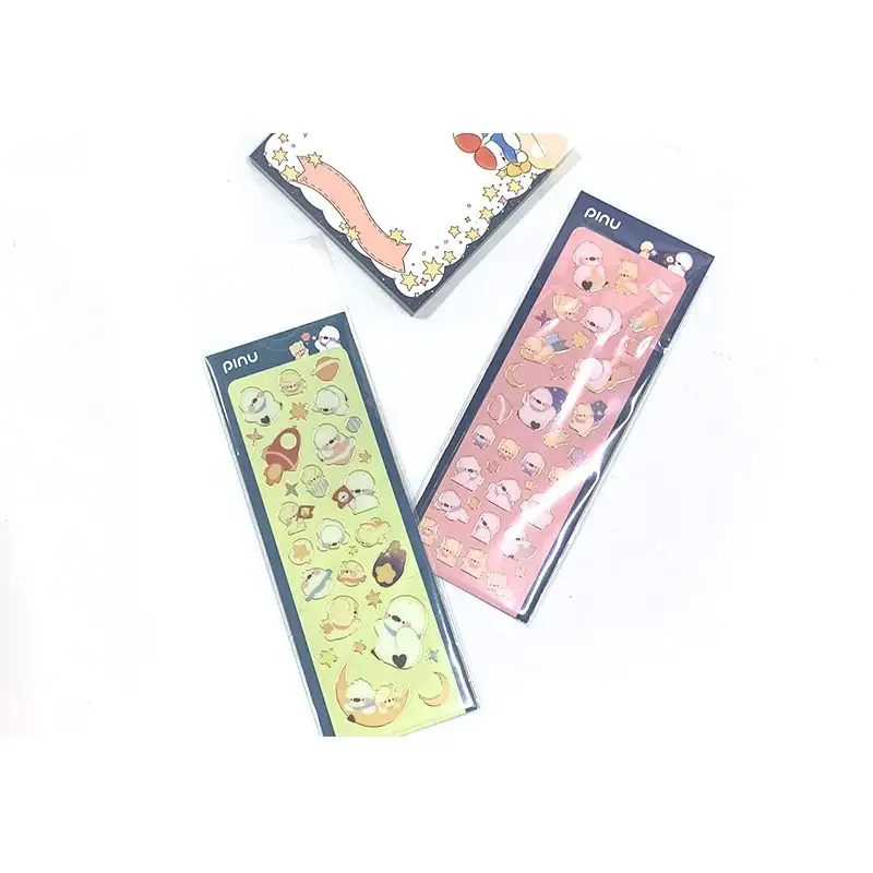Pinu - Gilt Seal Sticker