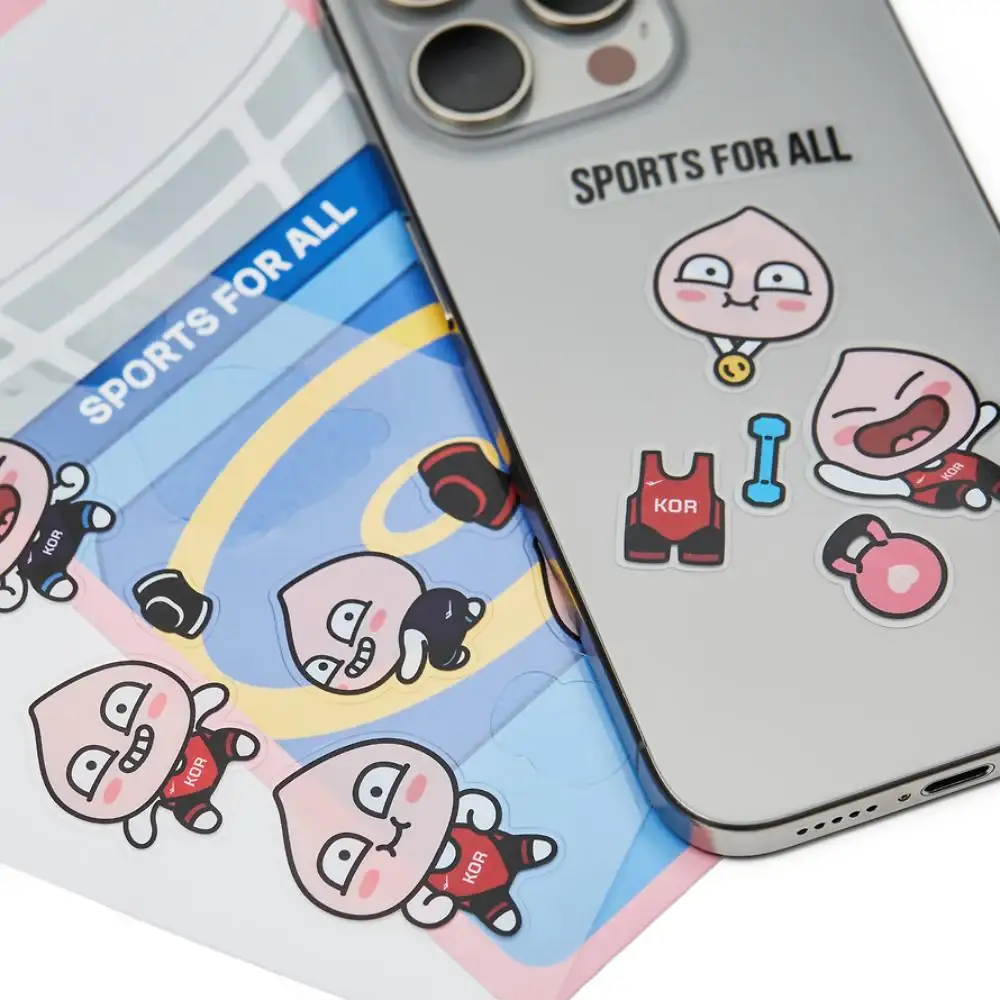 PRO-SPECS x Kakao Friends - Apeach Wrestling Sticker Pack - Image 4