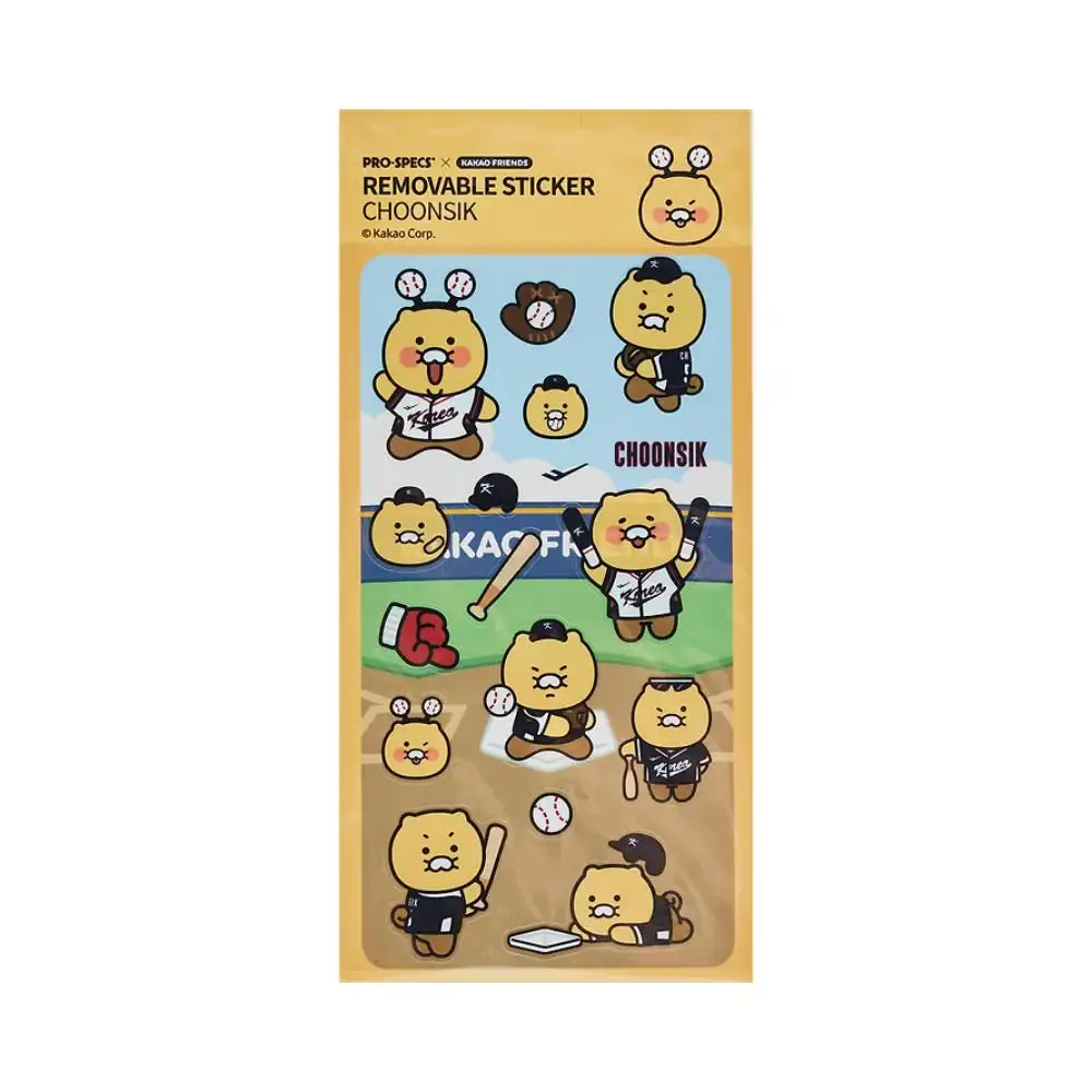 PRO-SPECS x Kakao Friends - Choonsik Baseball Sticker Pack - Image 2