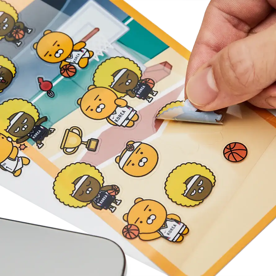 PRO-SPECS x Kakao Friends - Ryan & Jay-G Basketball Sticker Pack - Image 9