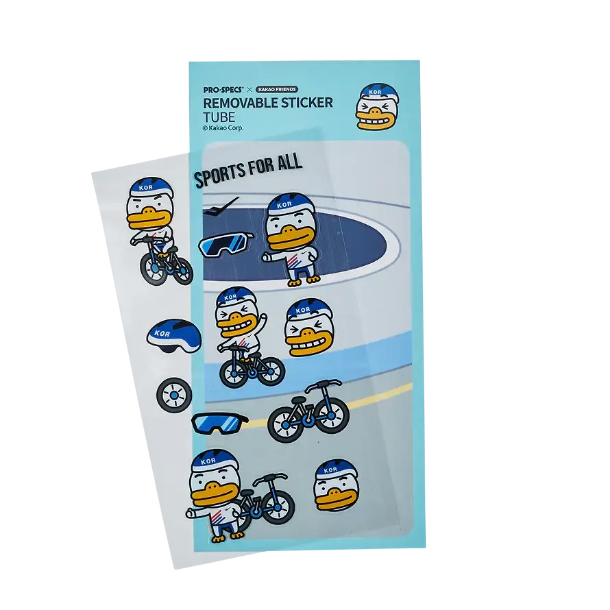 PRO-SPECS x Kakao Friends - Tube Bicycle Sticker Pack