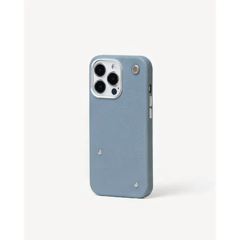 proper belongings - Round Studs Leather Case (iPhone) - Image 11