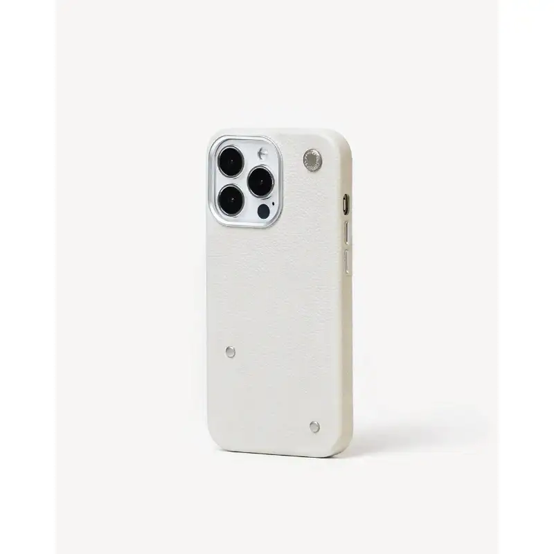 proper belongings - Round Studs Leather Case (iPhone) - Image 12