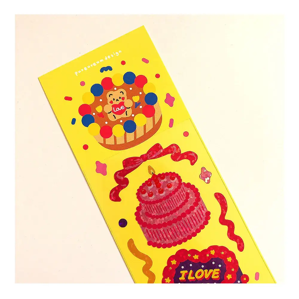 Pureureum Design - The Cake I Want to Receive Part 2 Hologram Sticker - Image 5