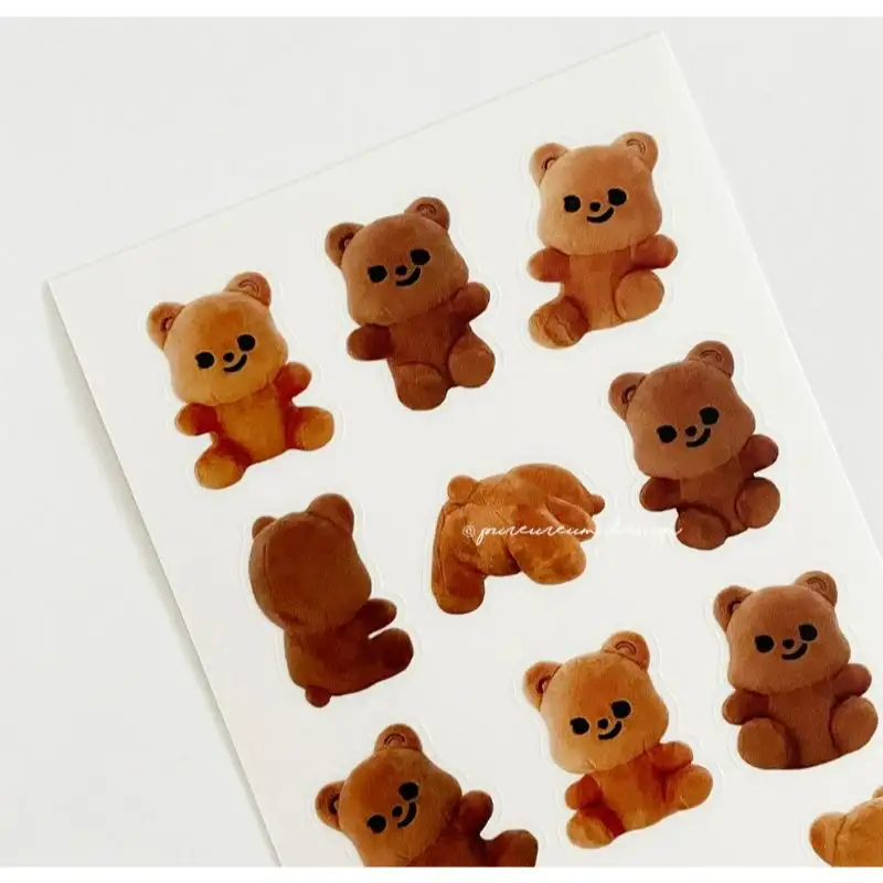 Pureureumdesign - Cupid Bear Doll Transparent Sticker - Image 4