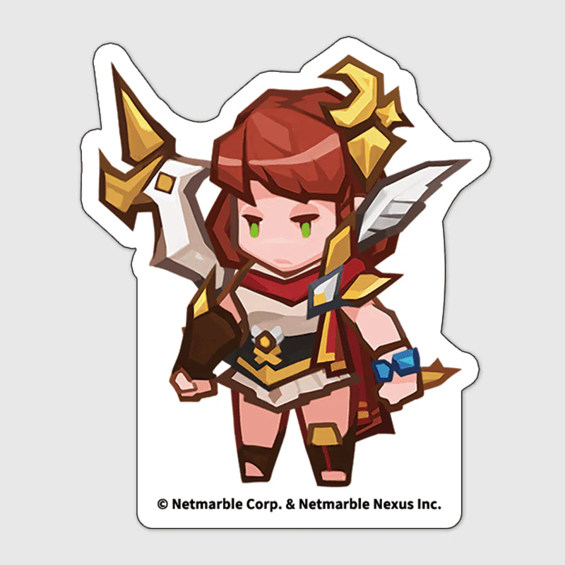Raising Seven Knights x ANIPLUS - 2nd Anniversary SD Illustration Acrylic Corotto (Atalanta)