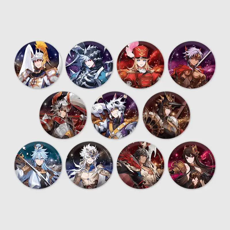 Raising Seven Knights x ANIPLUS - 2nd Anniversary Trading Can Badge